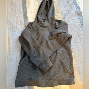 Lululemon textured double knit hoodie black size small men’s